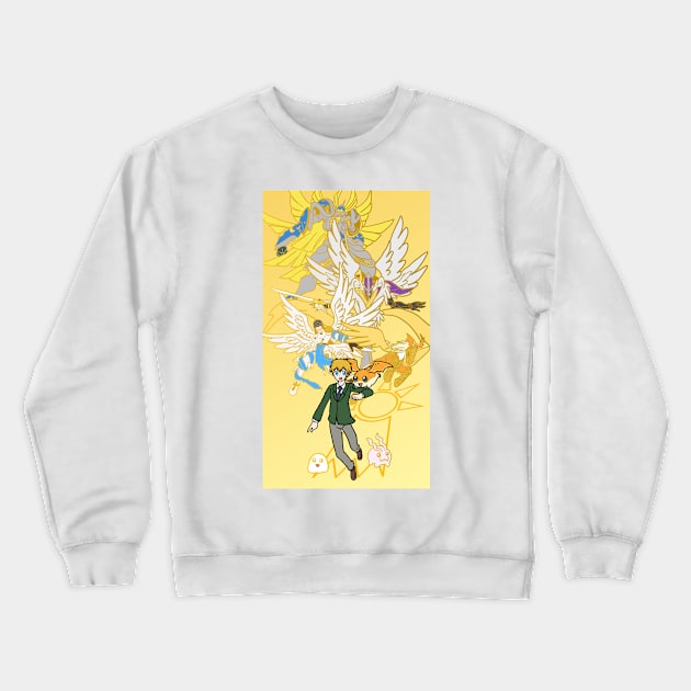 Crest of Hope Crewneck Sweatshirt by Cardcaptorkatara